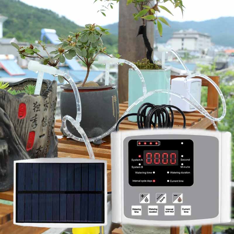 Smart Garden Tools - Otomatik Güneş Enerjisi Damla Sulama Cihazı