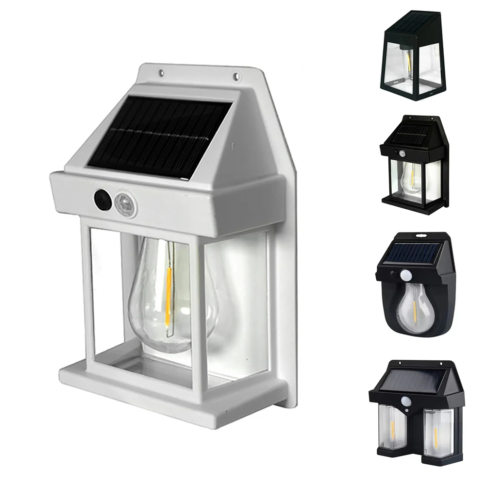 Smart Garden Lanterns - Hareket Sensörlü Güneş Enerjili Tungsten Gece
