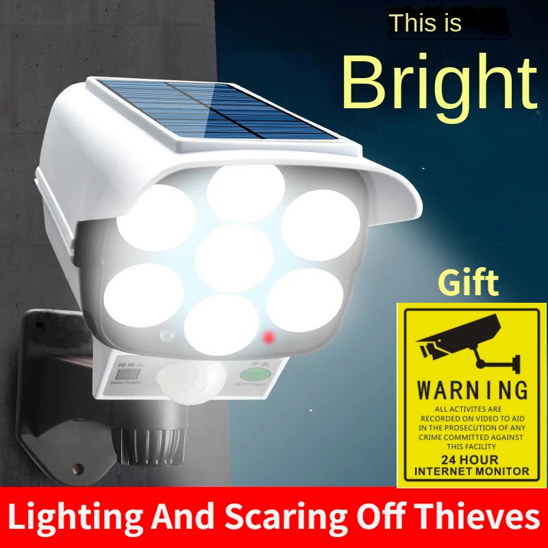 Smart Garden Solar Lights - Açık Güneş Işığı Hareket Sensörü Güvenlik