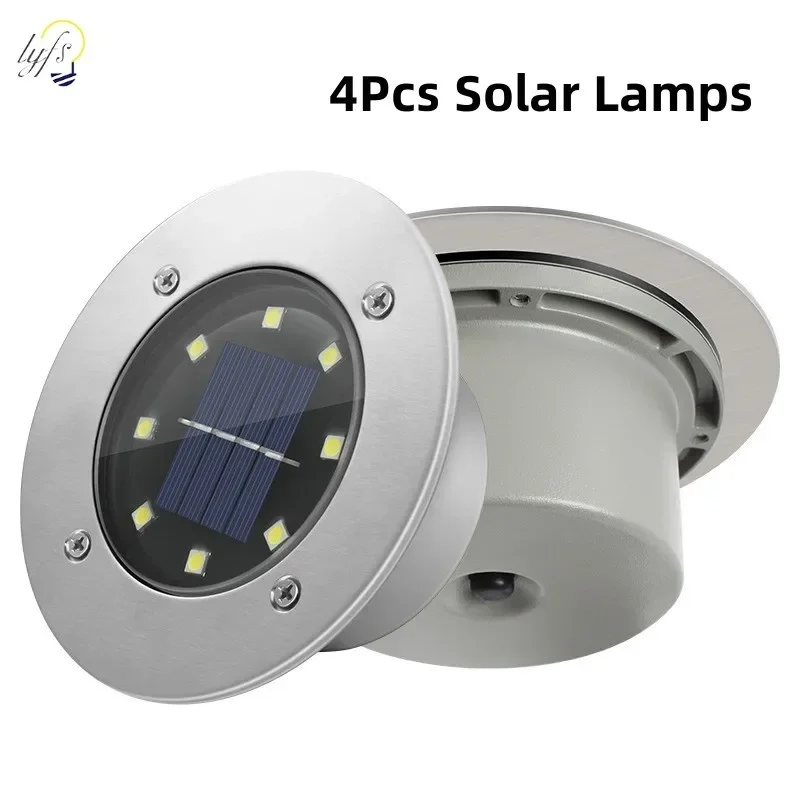 Smart Garden Solar Lights - 4 adet LED güneş bahçe ışıkları