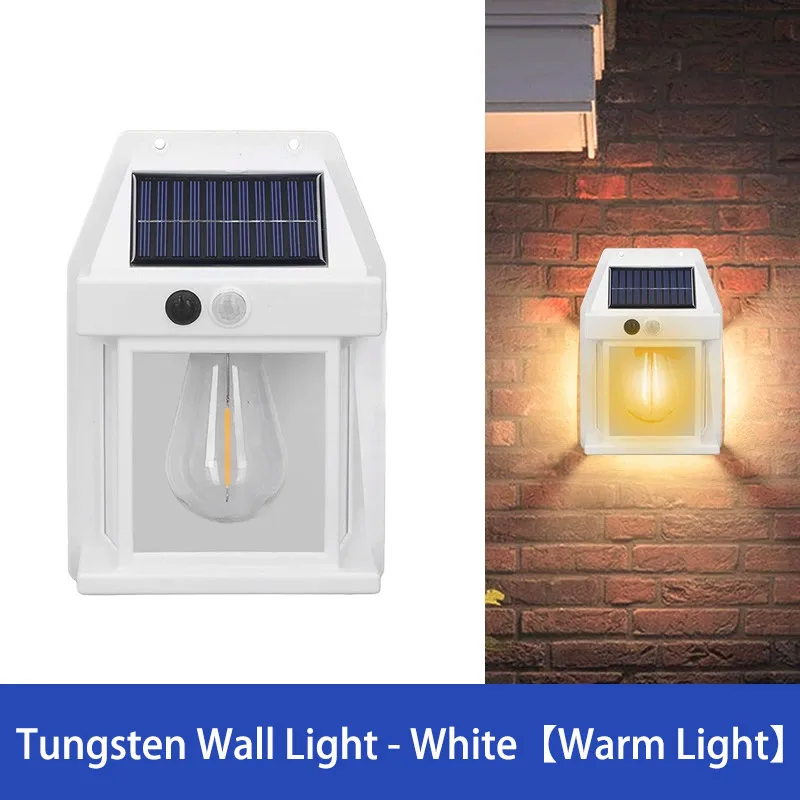 Smart Garden Lanterns - Güneş Enerjili Tungsten Gece Lambası Akıllı