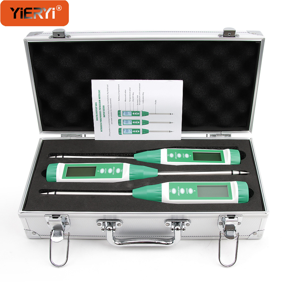 Soil Test Digital - Yieryi Toprak Test Kiti NPK Metre