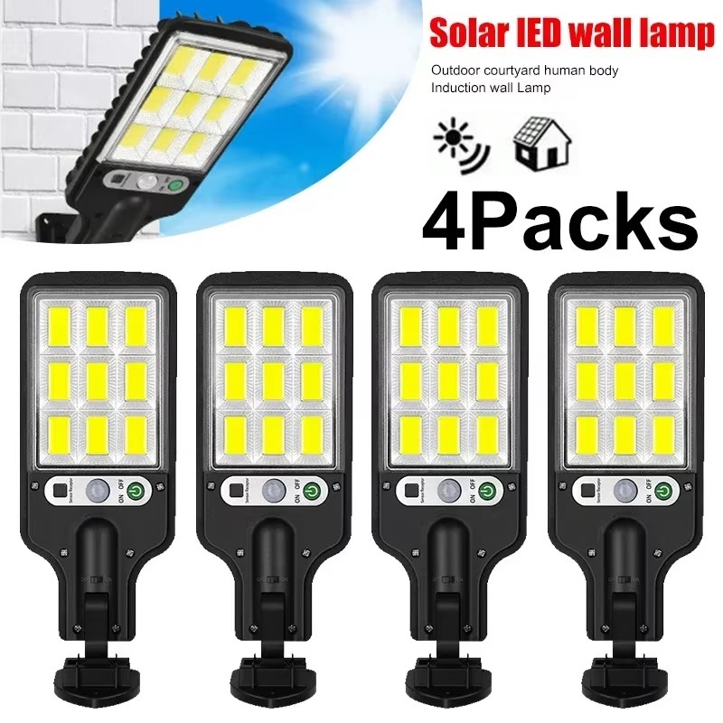 Smart Garden Solar Lights - Güneş Enerjili Sokak Lambaları Açık 108COB
