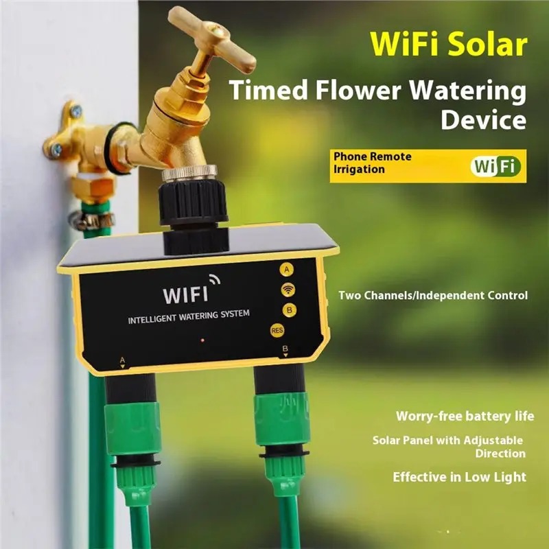 1/2 Çıkışlı WIFI Güneş Enerjil - Smart Garden Tools incelemesi ve fiyatı