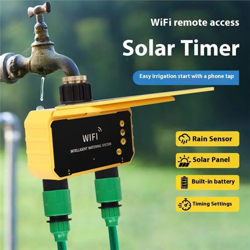 1/2 Çıkışlı WIFI Güneş Enerjil - Smart Garden Tools incelemesi ve fiyatı