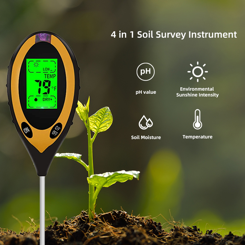 Toprak PH Ölçer Test Cihazı To - Soil Test Digital incelemesi ve fiyatı