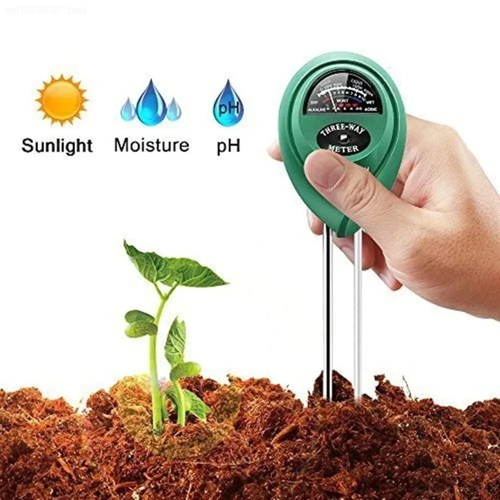 3'ü 1 Arada Toprak pH Ölçer Gü - Soil Test Digital incelemesi ve fiyatı