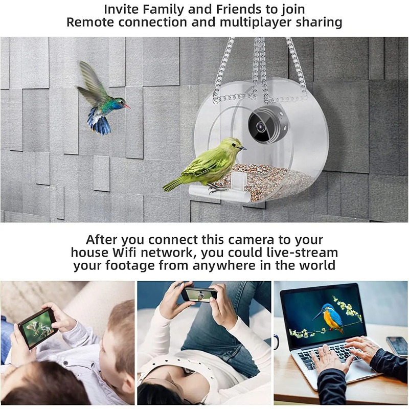 Akıllı 1080P Mini Kuş Besleyic - Smart Bird Feeder Camera incelemesi ve fiyatı