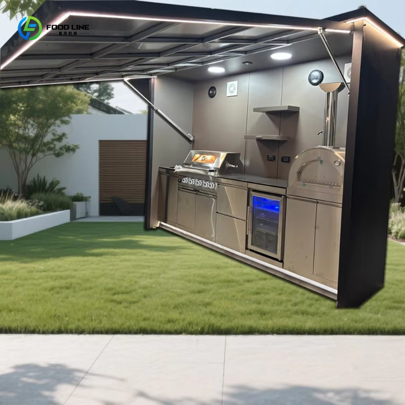 Bahçe barı, barbekü pişirme iç - Smart Garden Kitchen incelemesi ve fiyatı