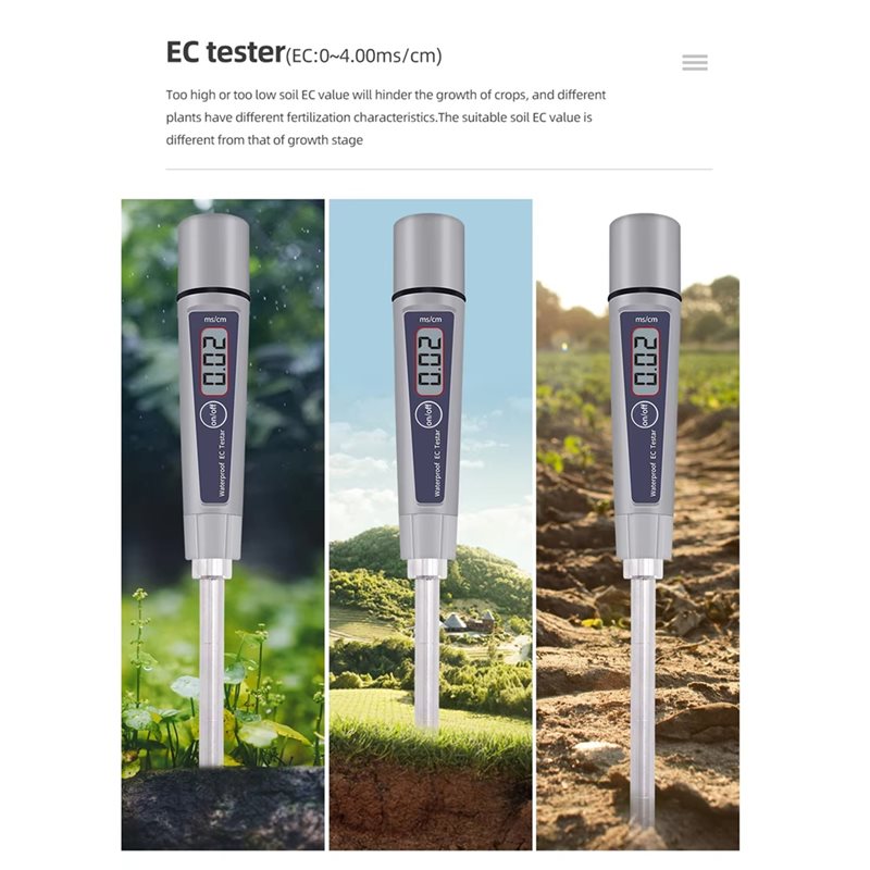 A84E-Tester Dijital ATC EC-316 - Soil Test Digital incelemesi ve fiyatı