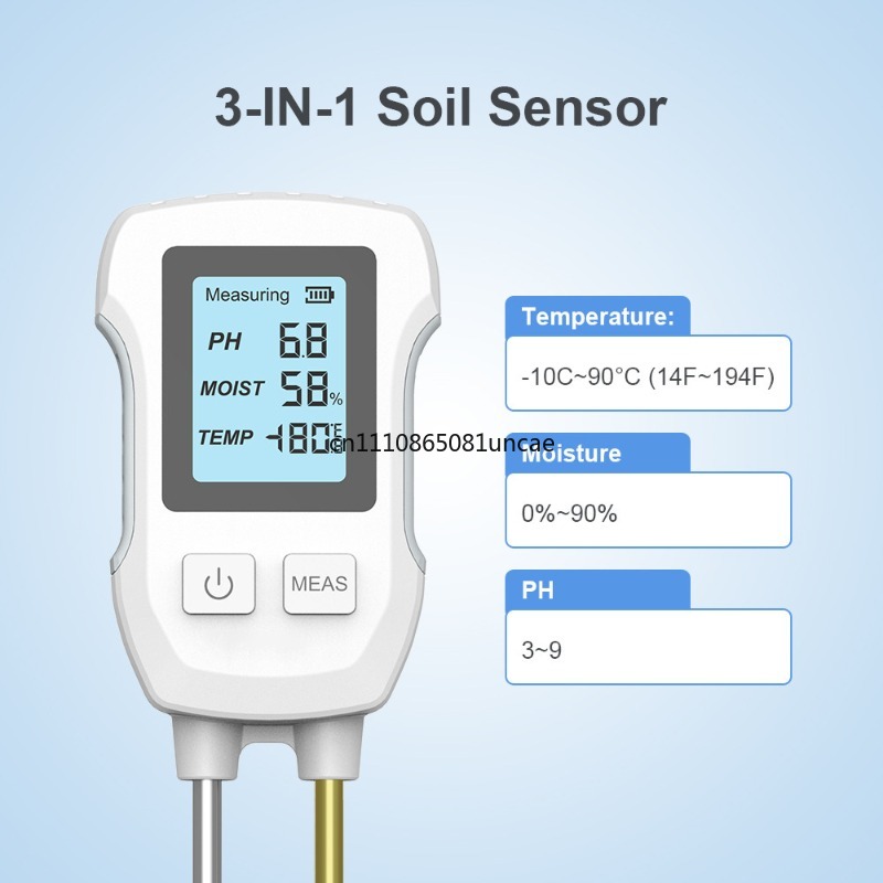 Dijital 3 In 1 Toprak Test Cih - Soil Test Digital incelemesi ve fiyatı