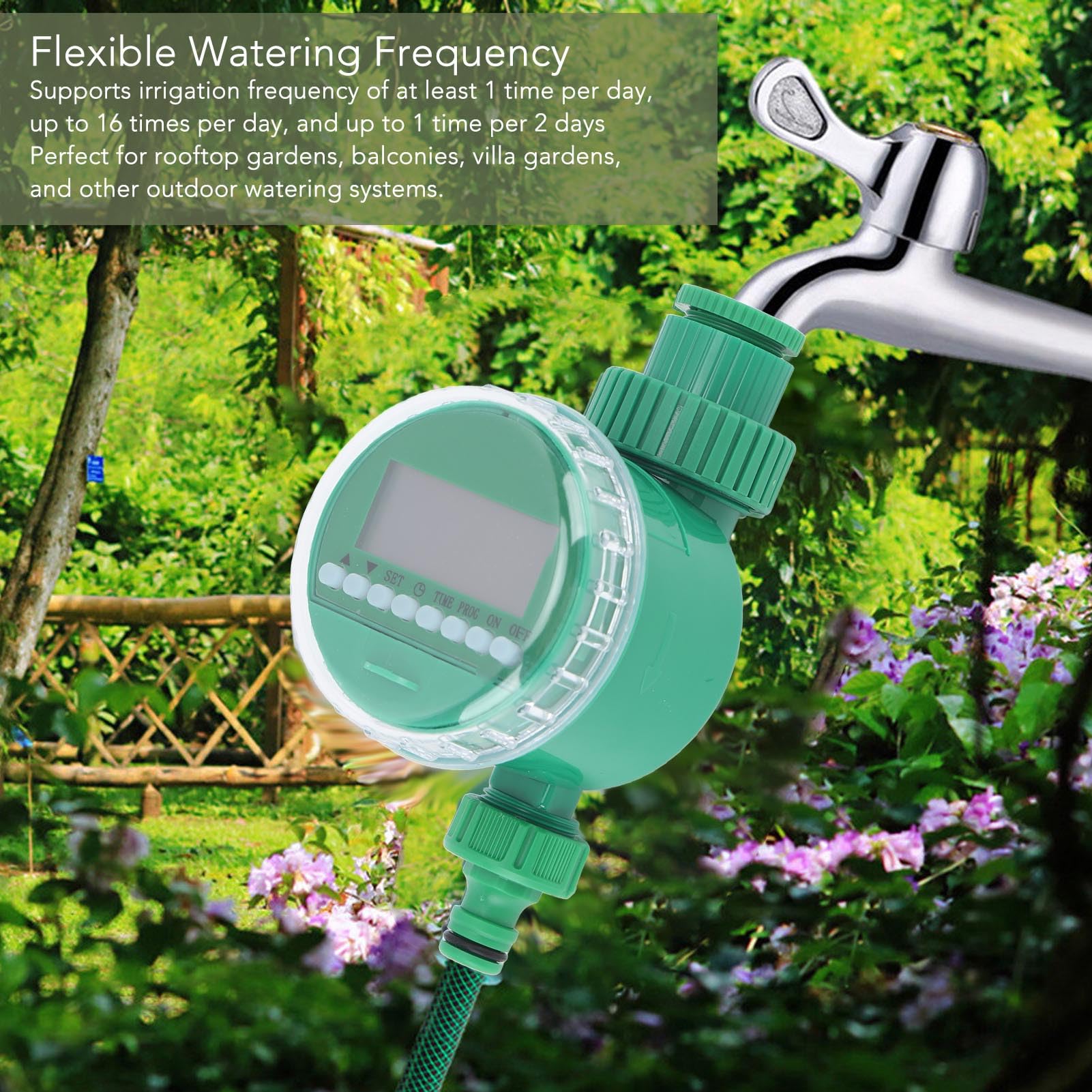 LCD ekran elektronik bahçe sul - Smart Garden Tools incelemesi ve fiyatı
