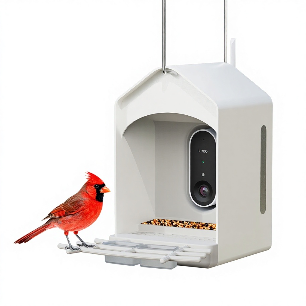 Açık Hava Güneş Enerjili HD Ka - Smart Bird Feeder Camera incelemesi ve fiyatı