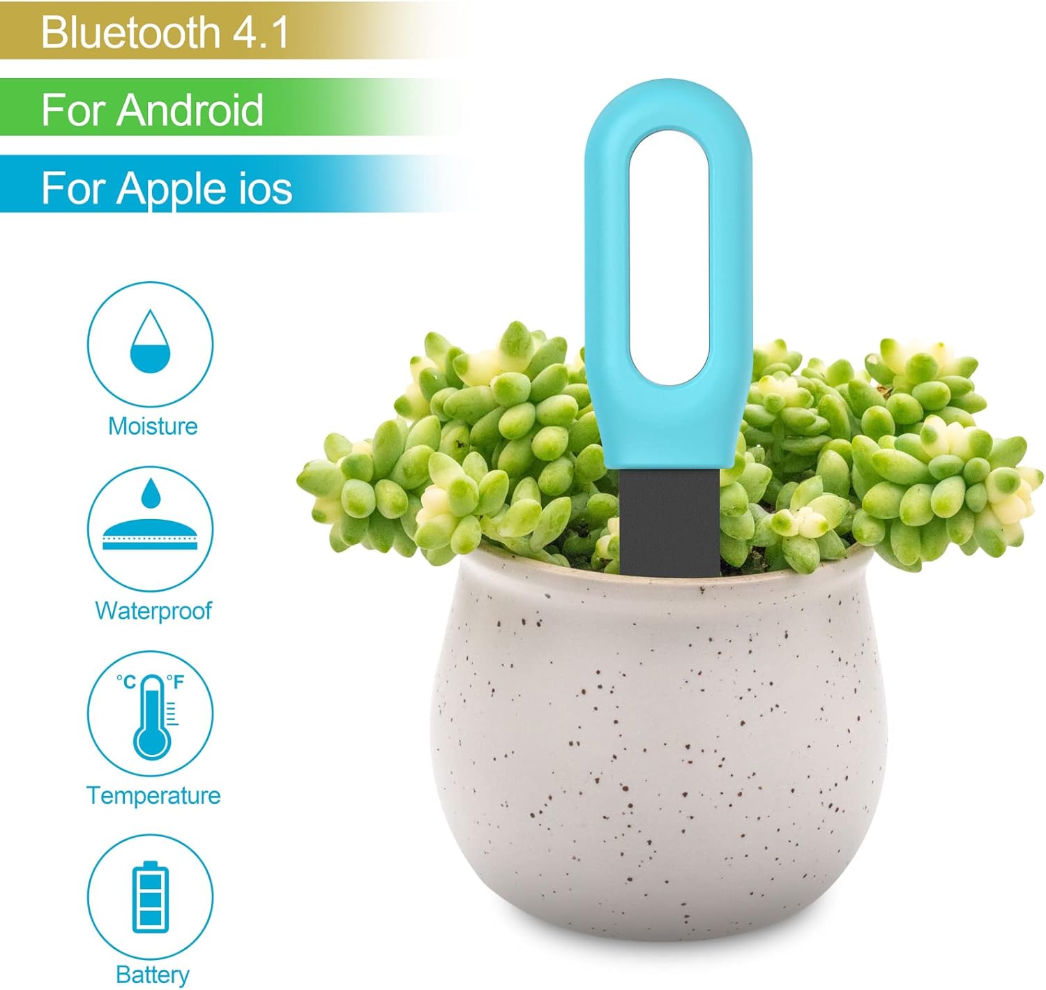 Tuya Bluetooth Zigbee Akıllı T - Soil Test Digital incelemesi ve fiyatı