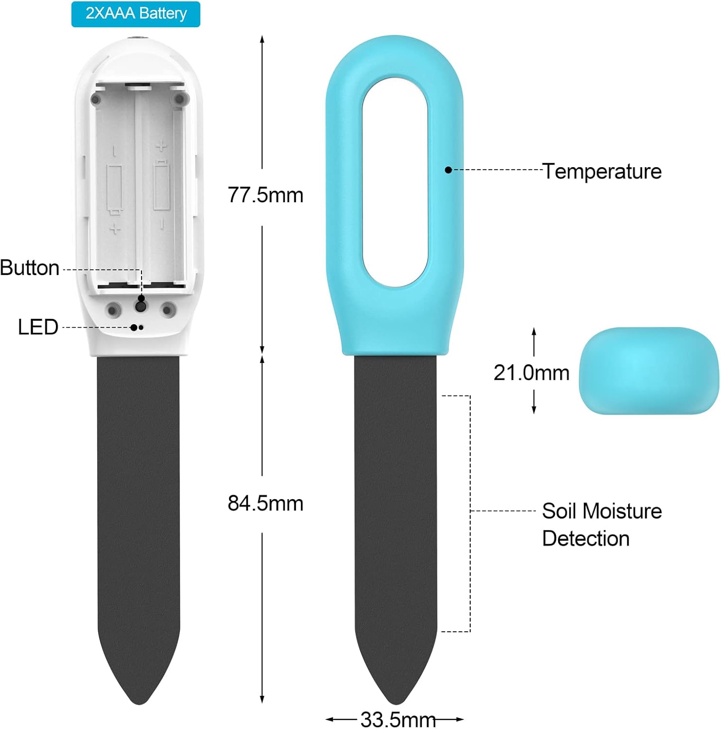 Tuya Bluetooth Zigbee Akıllı T - Soil Test Digital incelemesi ve fiyatı