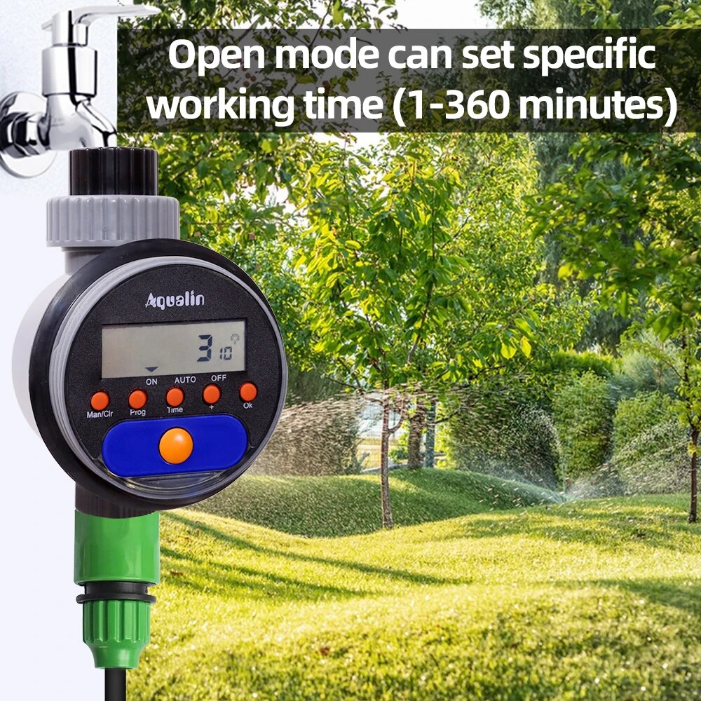 Otomatik LCD ekran sulama zama - Smart Garden Tools incelemesi ve fiyatı