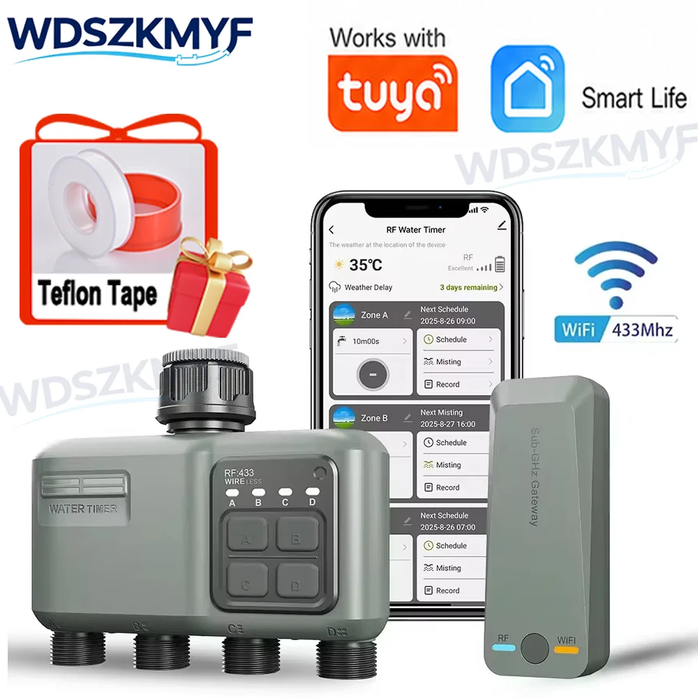 WiFi RF433 Akıllı Bahçe Sulama - Smart Garden Tools incelemesi ve fiyatı