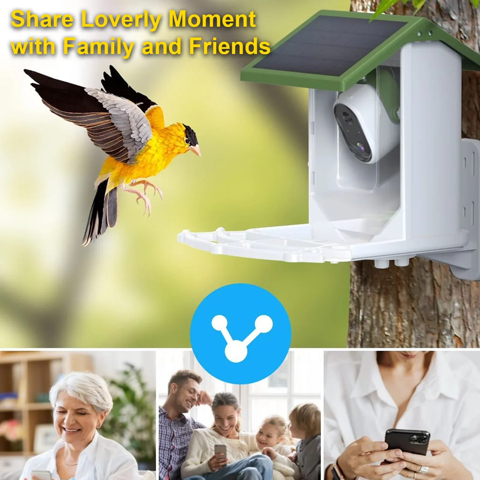 Çok Satan Sınır Ötesi Vahşi Ku - Smart Bird Feeder Camera incelemesi ve fiyatı